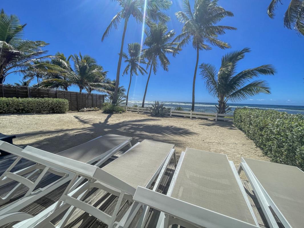 Villa pieds dans l'eau à louer à Saint François Guadeloupe-vue mer-23